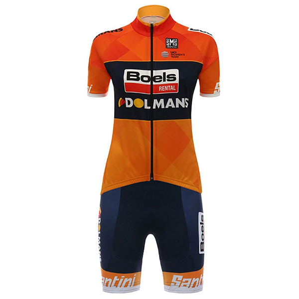 2017 Maglia Donne Damen Boels Dolmans arancione - Clicca l'immagine per chiudere